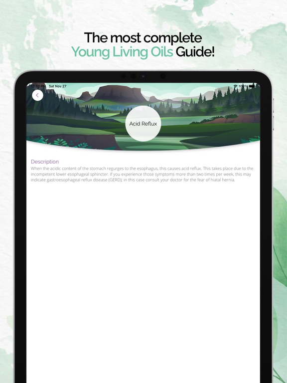 Young Living Essential Oils - iPad screenshot 9 - Health & Fitness app