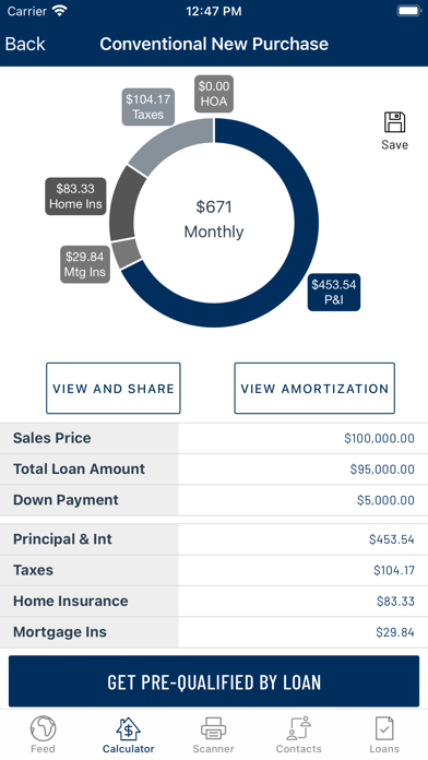 Pacific Lending Mortgage App Screenshot