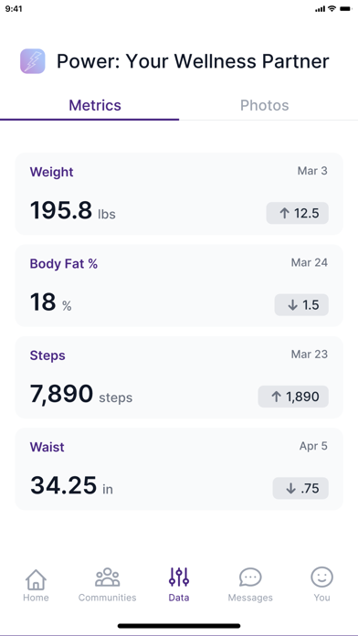 Power: Your Wellness Partner Screenshot