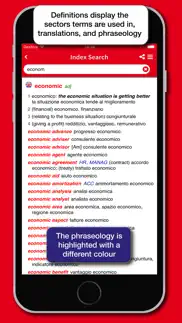 business dictionary en-it iphone screenshot 4