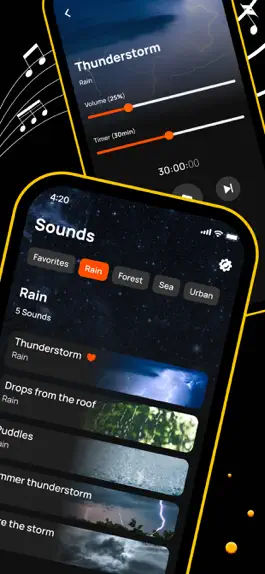 Game screenshot Sleep Sounds - White Noise app apk