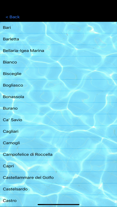 Sea Temperature Screenshot
