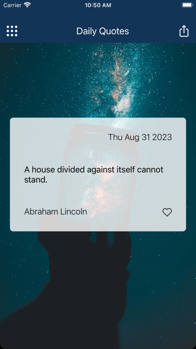 Daily Quotes - Art of Living Screenshot