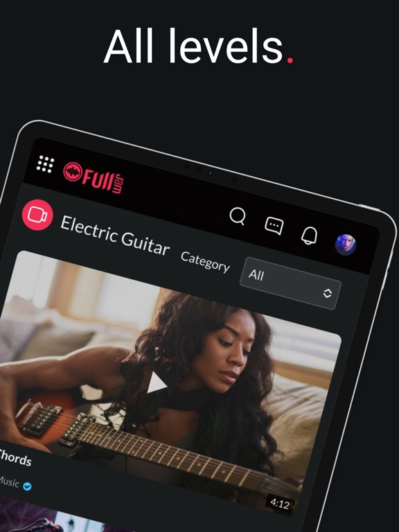 Full Jam Music Hub iPad screenshot 5 - Music app