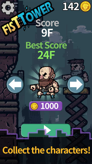 Fist Tower - Arcade Action Screenshot