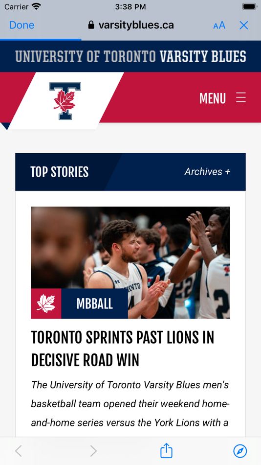 #5. U of T Mobile (iOS) By: University of Toronto