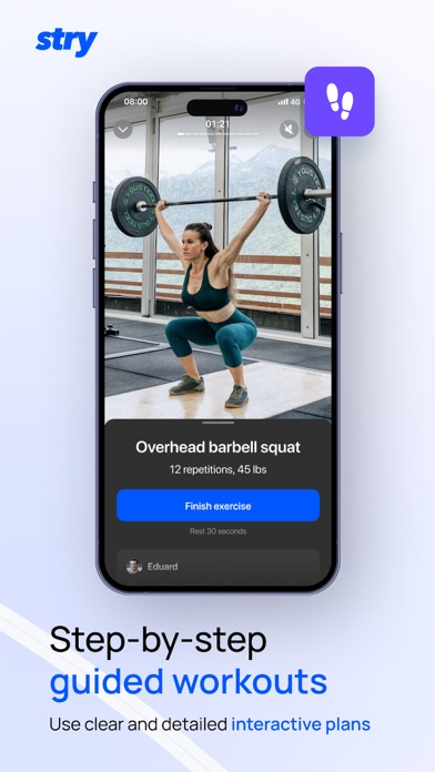 Stry Personal Fitness Trainer Screenshot