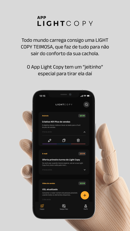 #1. App LightCopy (iOS) Podle: Ready to Go
