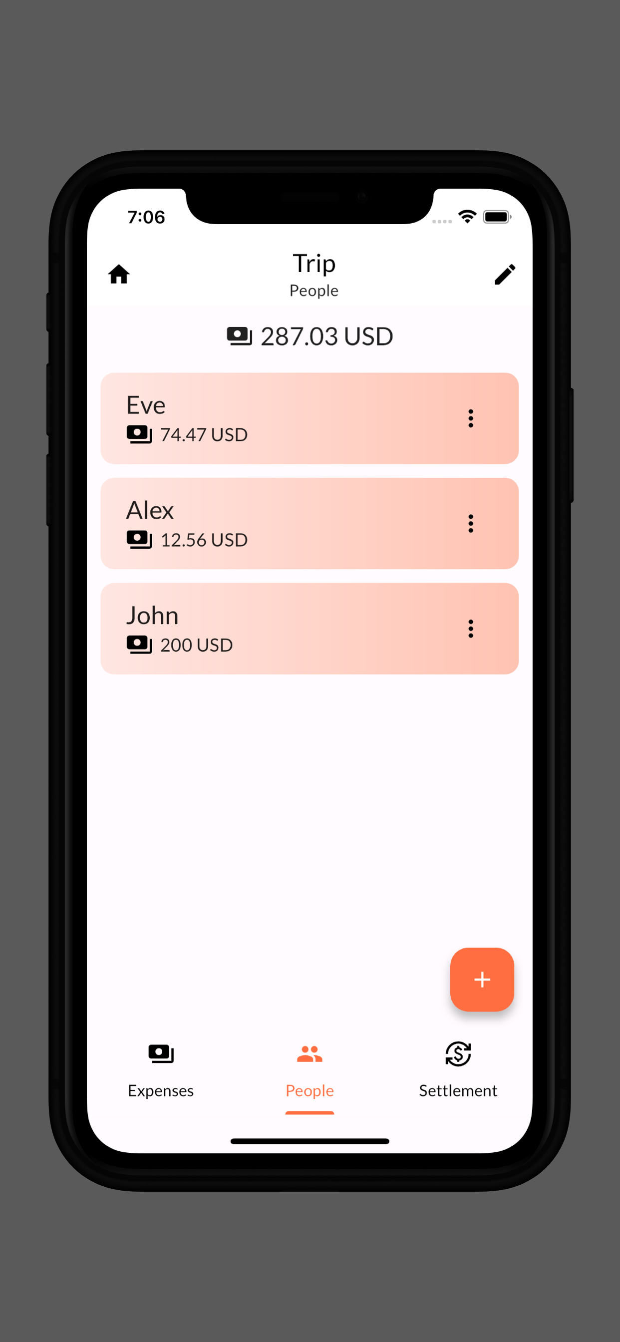 Bills Splitter App