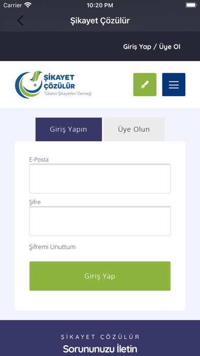Şikayet Çözülür Screenshot