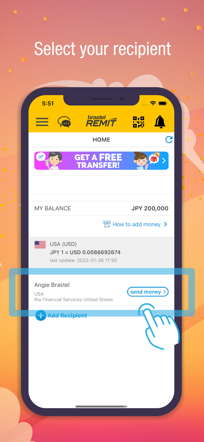 Brastel Remit - Send Money