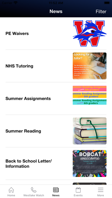 Eanes ISD Screenshot