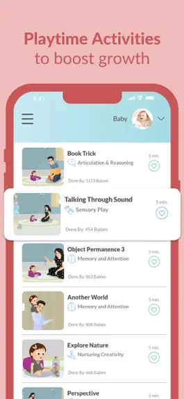 Game screenshot Baby Development App: BabyG apk