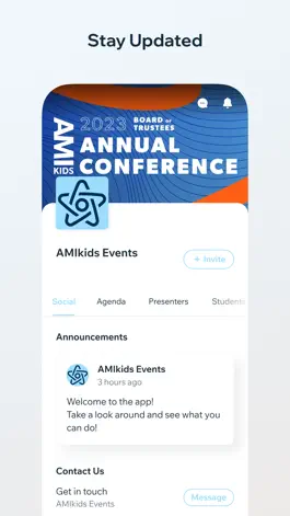 Game screenshot AMIkids Events apk