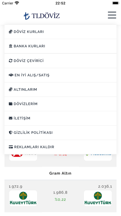 Banka Döviz Kurları Screenshot