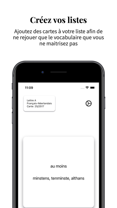 Vocabulaire Néerlandais Screenshot