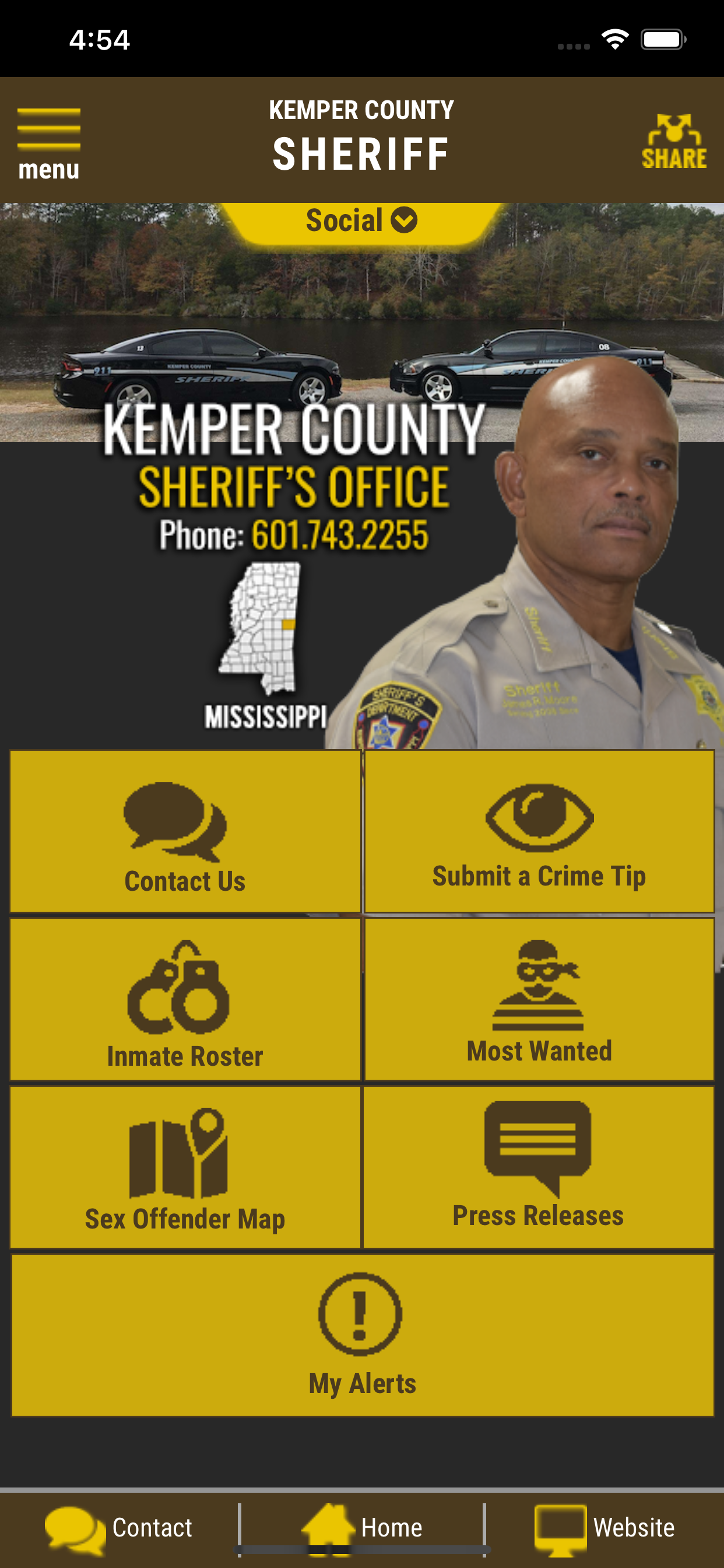 Kemper County Sheriff MS