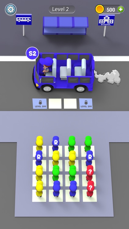 School Bus Jam - Sorting Games