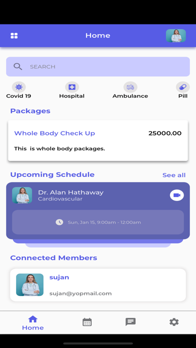 Patient - Hospital Care Plus Screenshot