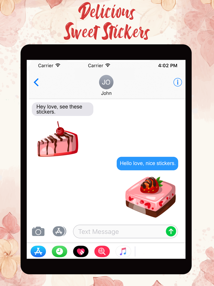 Delicious Sweet Stickers