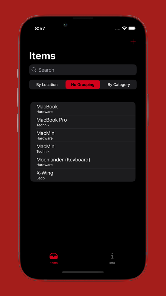 #1. Inventory Manager: Stuffatory (iOS) By: Thimo Bess