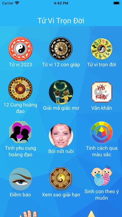 Tử vi - Tử vi trọn đời Screenshot