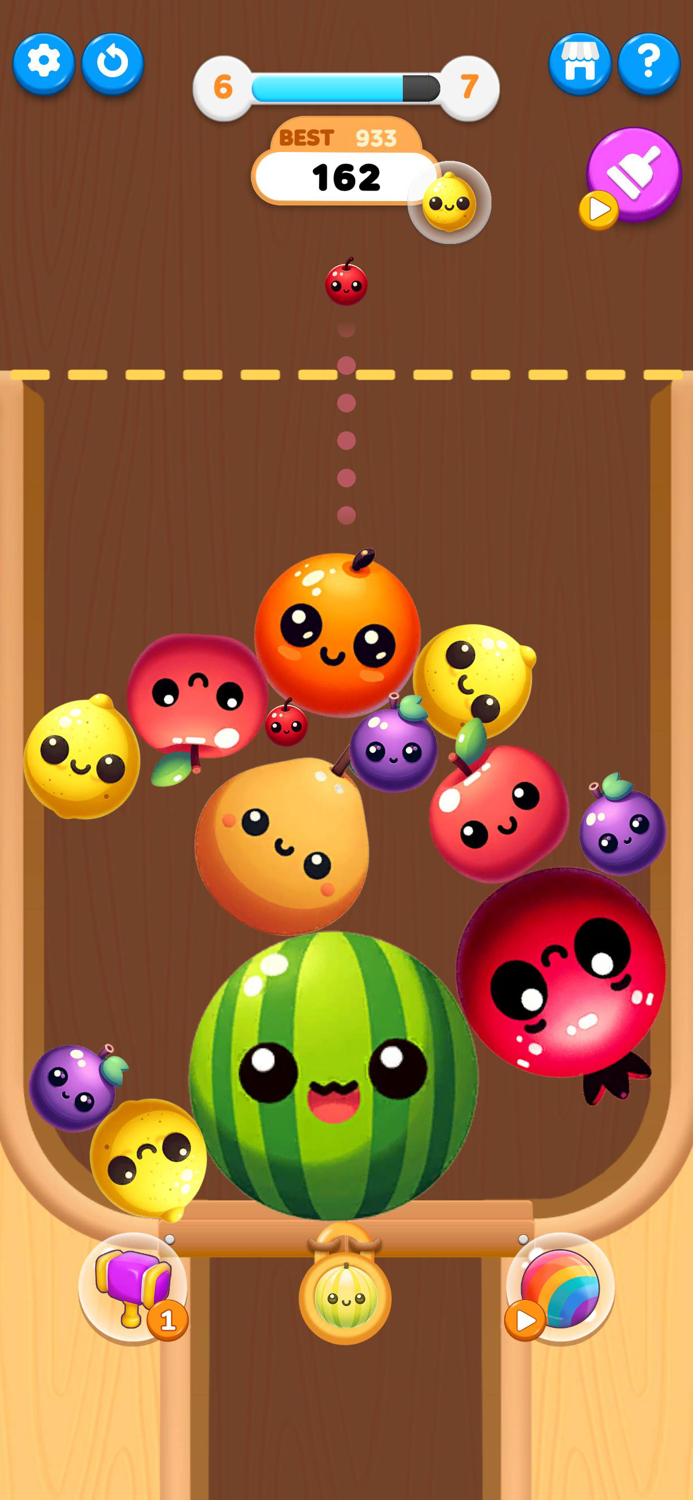 Juicy Merge - Melon Game 3D