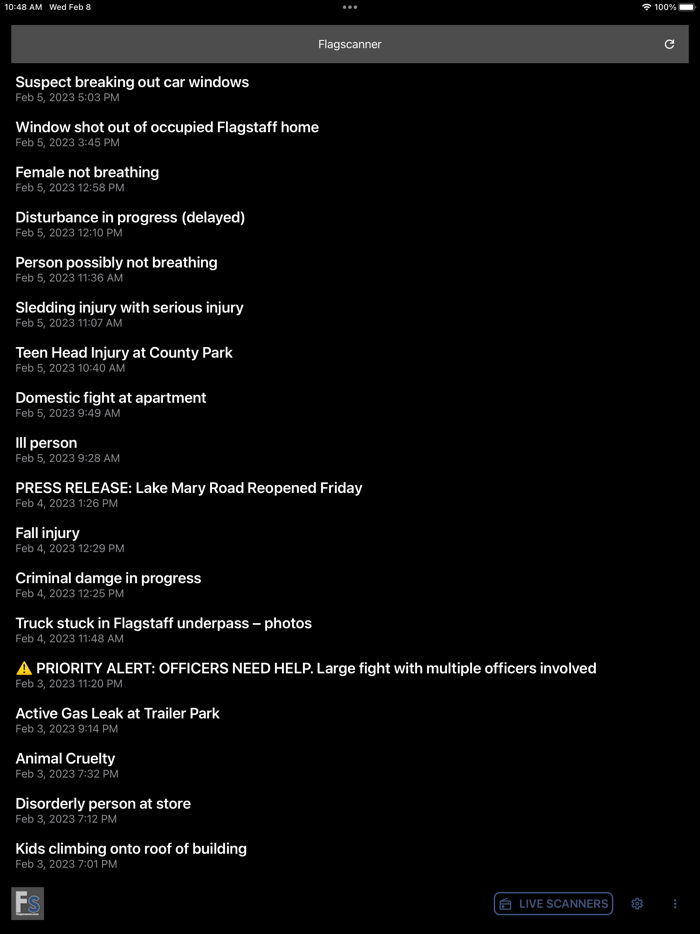 Flag Scanner Flagstaff News