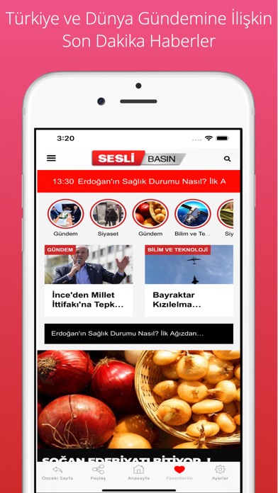 Sesli Basın Screenshot