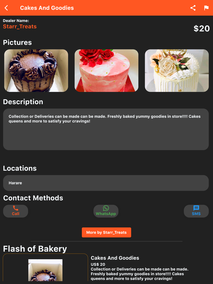 Zim Dealers Buy and Sell Market