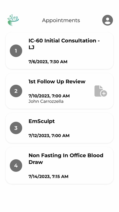 Wellness Matters App Screenshot