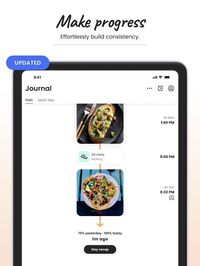 Ate - Food  Health Journal