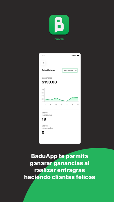 BaduApp Driver Screenshot 1 - AppWisp.com BaduApp Driver Screenshot 1 - AppWisp.com