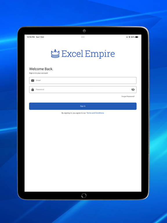 Excelerator CRM iPad screenshot 4 - Productivity app