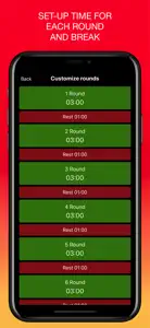 Boxing Timer Prof screenshot #6 for iPhone