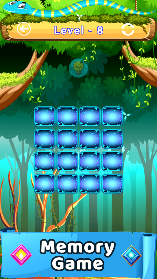 #1. Memory - Puzzle Game (iOS) 来自: Smit Sabhadiya
