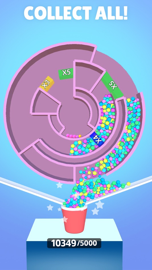 #1. Multi Maze 3D (iOS) Podle: Crazy Labs