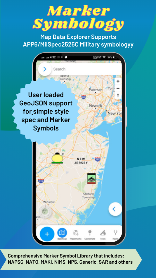 #8. Map Data Explorer (iOS) 由: Tech Maven GeoSpatial LLC