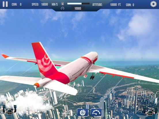 Screenshot #6 pour Jeux de vol de simulateur d'av