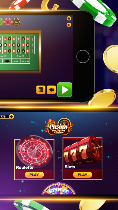 Casino Slot Machine & Roulette Screenshot