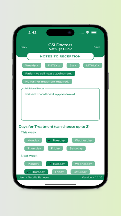 GSI Mobile Doctors iPhone screenshot 4 - Medical app
