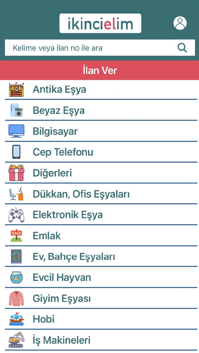 ikincielim : İkinci El Al Sat Screenshot