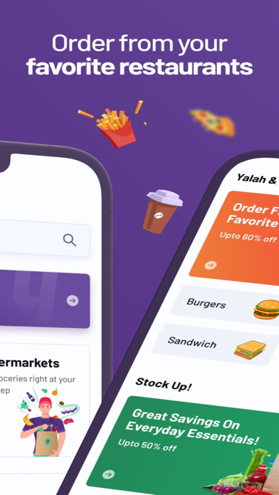 Yalah: Food Delivery Screenshot