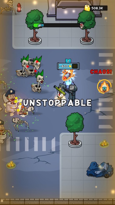Toilet Monster Survival Battle Screenshot