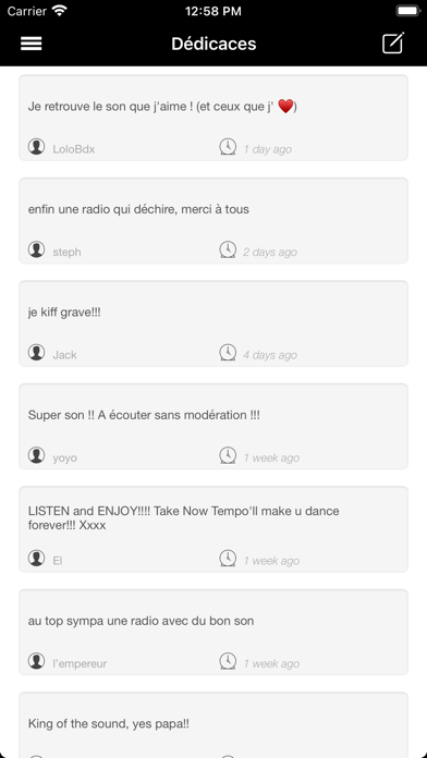 TAKE NOW TEMPO Screenshot