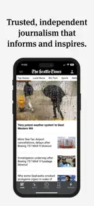 Seattle Times Mobile screenshot #1 for iPhone