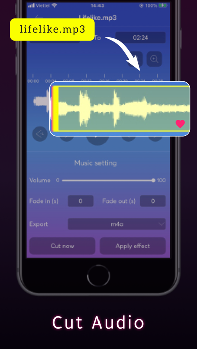 Video Editor Pro. Music Player Screenshot