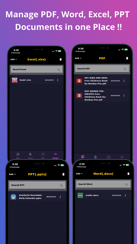#1. Documents - All Docs Office (iOS) 由: Rajaram Bhaskaran
