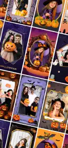 Halloween Picture Frame screenshot #2 for iPhone