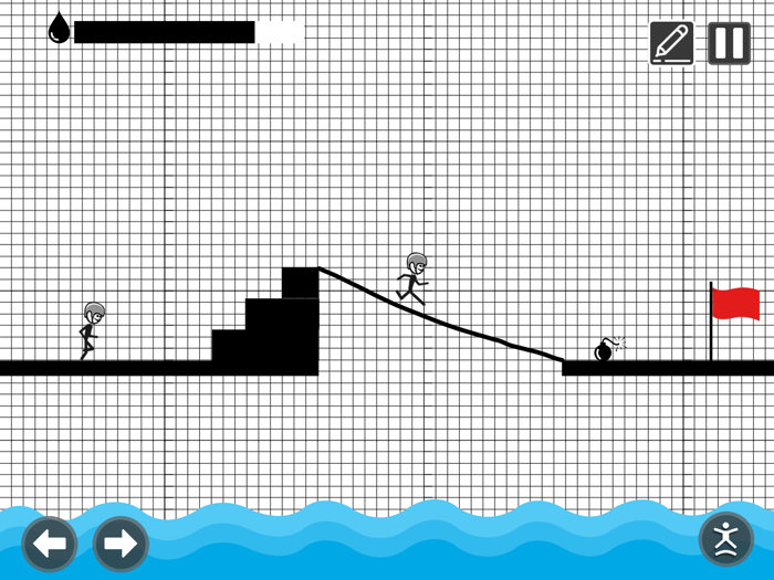 Draw The Line Stickman Games